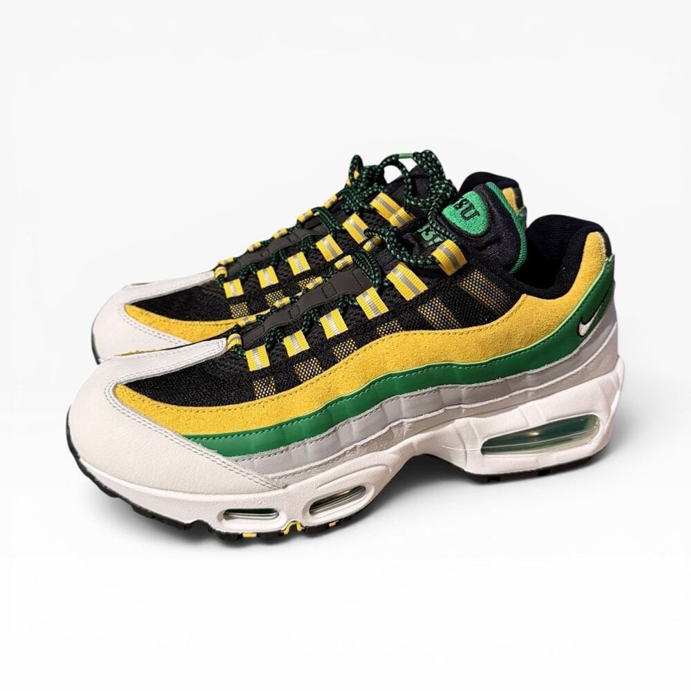 Nike Air Max 95 Yardrunners Pack Norfolk State Sneakers IO8310-001 Mens size 9.5
